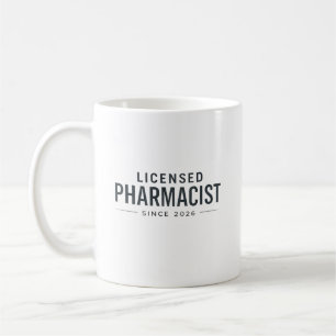 2026年認定薬剤師プロフェッショナルデザイン コーヒーマグカップ