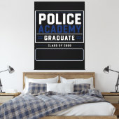 2026年警察学校卒業生 名前入りギフト キャンバスプリント (インサイチュ (寝室))