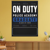 2026年警察学校卒業記念パーソナライズドデザイン キャンバスプリント (インサイチュ (リビング))