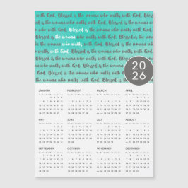 2026年賛美は女子磁気カレンダー