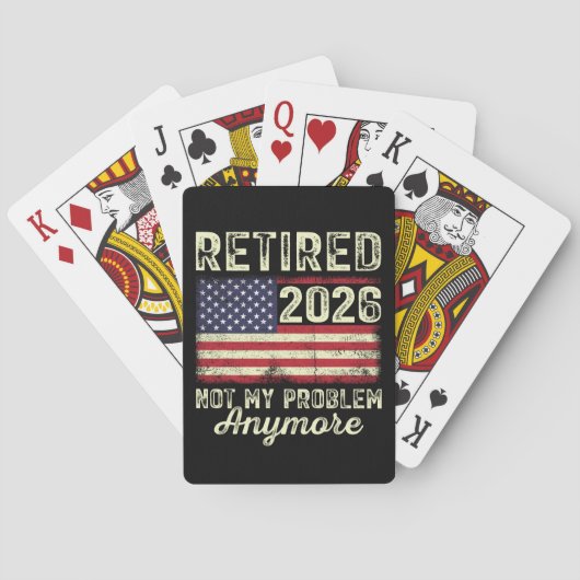2026年退職したらもう知らない トランプ (裏面)