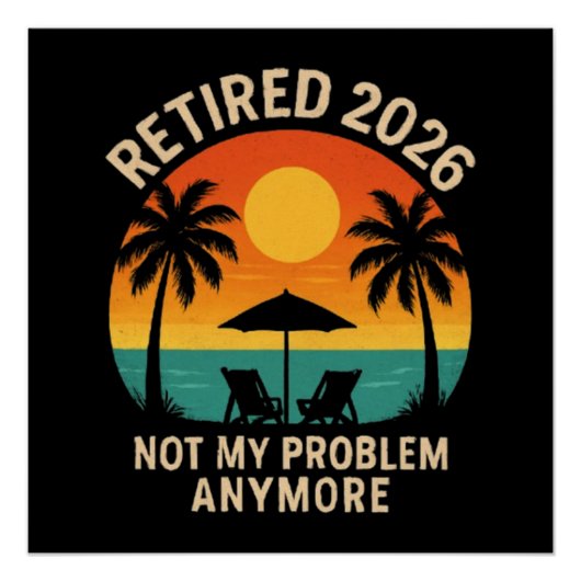2026年退職したらもう知らない ポスター (正面)