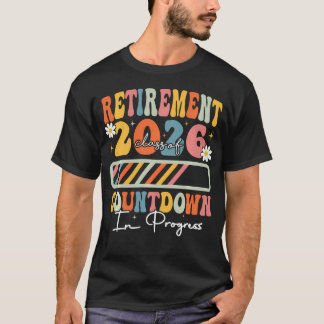 2026年退職クラス 退職教諭 Tシャツ