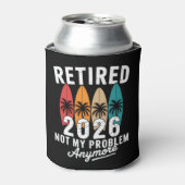 2026年退職後はもう知らない ハワイ ヤシの木 缶クーラー (缶正面)