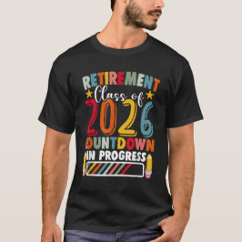 2026年退職教員 引退 卒業 Tシャツ