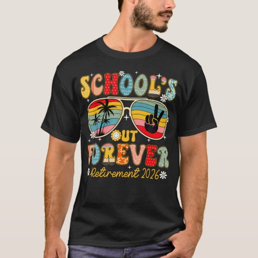 2026年退職 おめでとう Tシャツ (正面)