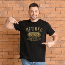 2026年退職 Tシャツ: 面白い退職ギフト