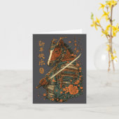 2026年馬年日本波浪藝術月曆新年 カード (黄色い花)