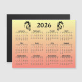 2026年馬年春節カレンダー (正面/裏面)
