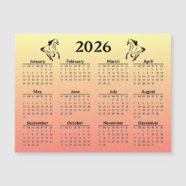 2026年馬年春節 カレンダー