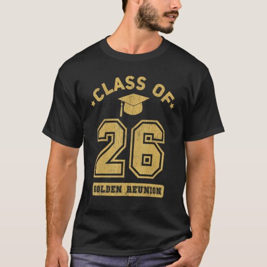 2026年高等学校卒業式レユニオのクラス Tシャツ (正面)