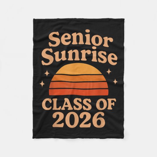 2026年高等学校12年生 フリースブランケット (正面)