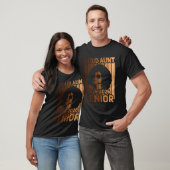 2026年黒いメラニンのシニアアフリカ人の姉・おば・叔母・伯母として誇り Tシャツ (ユニセックス)