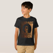 2026年黒いメラニンのシニアアフリカ人女性の自慢のお叔母さん Tシャツ (正面フル)
