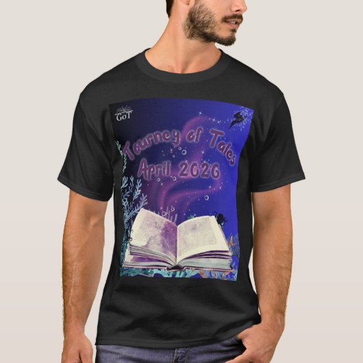 2026年4月Tourney of Tales公式Tシャツ Tシャツ (正面)