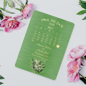 2026年5月結婚式の日程を確保 箔招待状