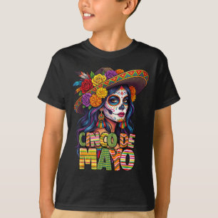 2026年5月5日 メキシコの祭り 5月5日 女の子 Tシャツ