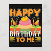 2026年60歳の誕生日Tシャツデザイン シーズンポストカード (正面)