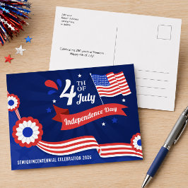 2026年7月4日アメリカ独立250周年記念式典 ポストカード