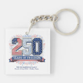 2026年7月4日愛国家族祝祭 キーホルダー (裏面)