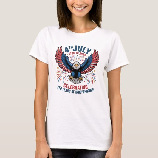 2026年7月4日 - 250周年記念 Tシャツ (正面)