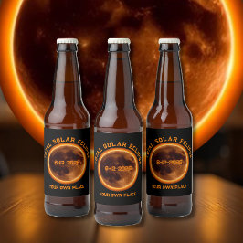 2026年8月12日の皆既日食 ビールラベル