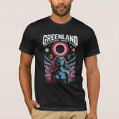 2026年8月12日グリーンランド皆既日食 Tシャツ (正面)