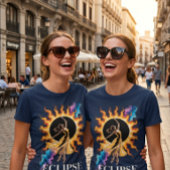 2026年8月12日マドリッドスペイン皆既日食 Tシャツ