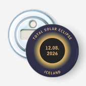 2026年8月12日皆既日食 アイスランド 栓抜き (正面)