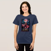 2026年8月12日皆既日食 サプライズダンサー トライブレンドTシャツ (正面全面)