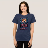 2026年8月12日皆既日食 トライブレンドTシャツ (正面全面)