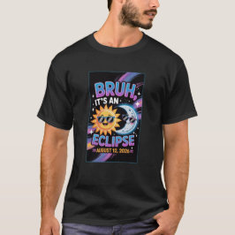 2026年8月12日皆既日食 ブルーテイ Tシャツ