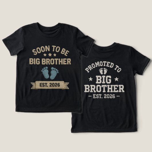 2026年 お兄さん発表 服 トライブレンドTシャツ (デザイン正面&裏面)
