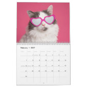 2026年 かわいい猫のカレンダー 写真 カレンダー (2月 2027)