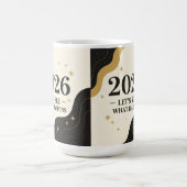 2026年、どうなることやら コーヒーマグカップ (中央)