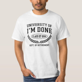 2026年「もうやめた大学」卒業・退職記念 Tシャツ