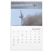 2026年 アメリカ空軍 カレンダー (2月 2027)