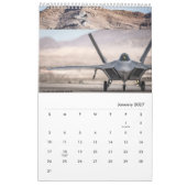 2026年 アメリカ空軍 カレンダー (1月 2027)