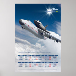 2026年 アントノフ An-225 ムリーヤ トリビュート ポスター カレンダー
