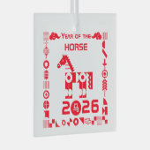 2026年 ガラスオーナメント (正面右)