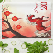 2026年 キッチンタオル (折り畳み)