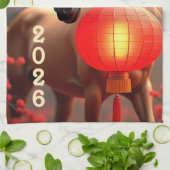 2026年 キッチンタオル (折り畳み)