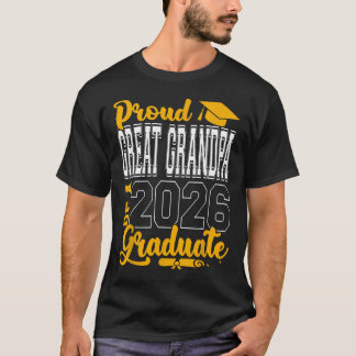 2026年 シニアのすばらしい曾祖父 Tシャツ