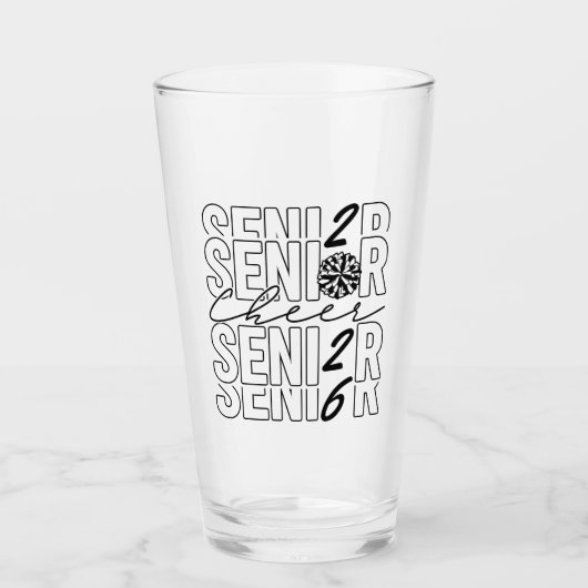 2026年 シニアチア飲酒 タンブラーグラス (正面)