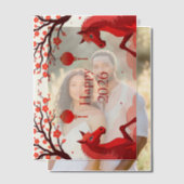 2026年 ベラム紙招待状 (オフセット (カップル))