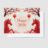 2026年 ベラム紙招待状 (オフセット)