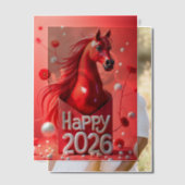 2026年 ベラム紙招待状 (オフセット (カップル))