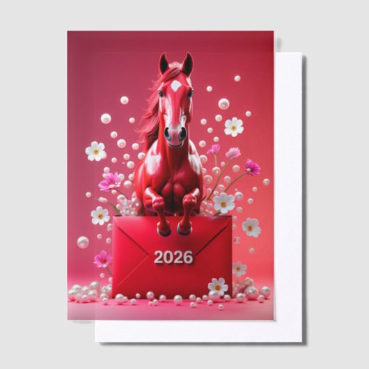 2026年 ベラム紙招待状 (オフセット)