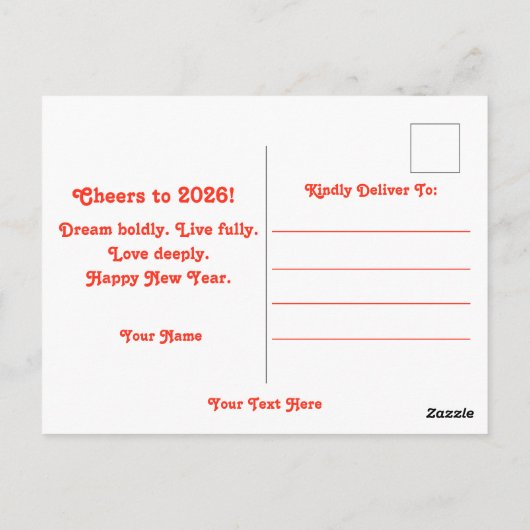 2026年 ポストカード (裏面)