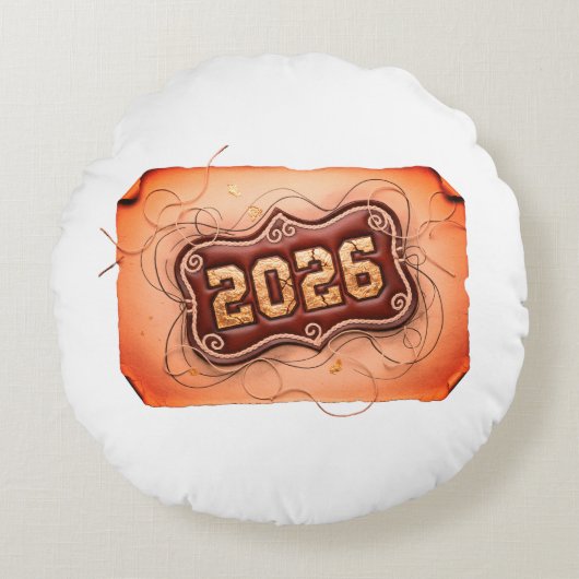 2026年 ラウンドクッション (正面)